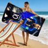 Kylian Mbappé Vibes Beach Towel, Large Soft Quick Dry Towel for Beach Camping Swimming