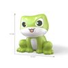 Big Building Blocks Zoo Animal Figure Accessories Frog Snail Dog Comptatible Large Bricks Children Kids Assembly Toys Party Gift