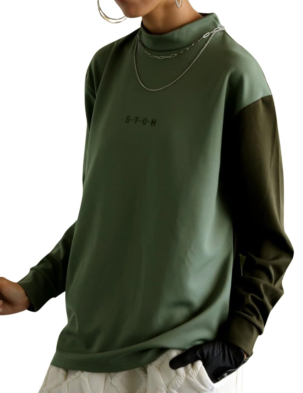 

Antiqua Golf x Stitch ML Khaki x Khaki Women s Top, ZST-00085, 02,