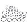 419Pcs Metric O Rings Rubber Hybrid O Rings Assortment Kit for Plumbing Machinery Faucets