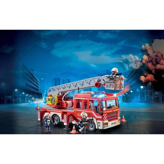 Playmobil 9463 Fire Truck, With Rotating Ladder, City Action, from 4 Years