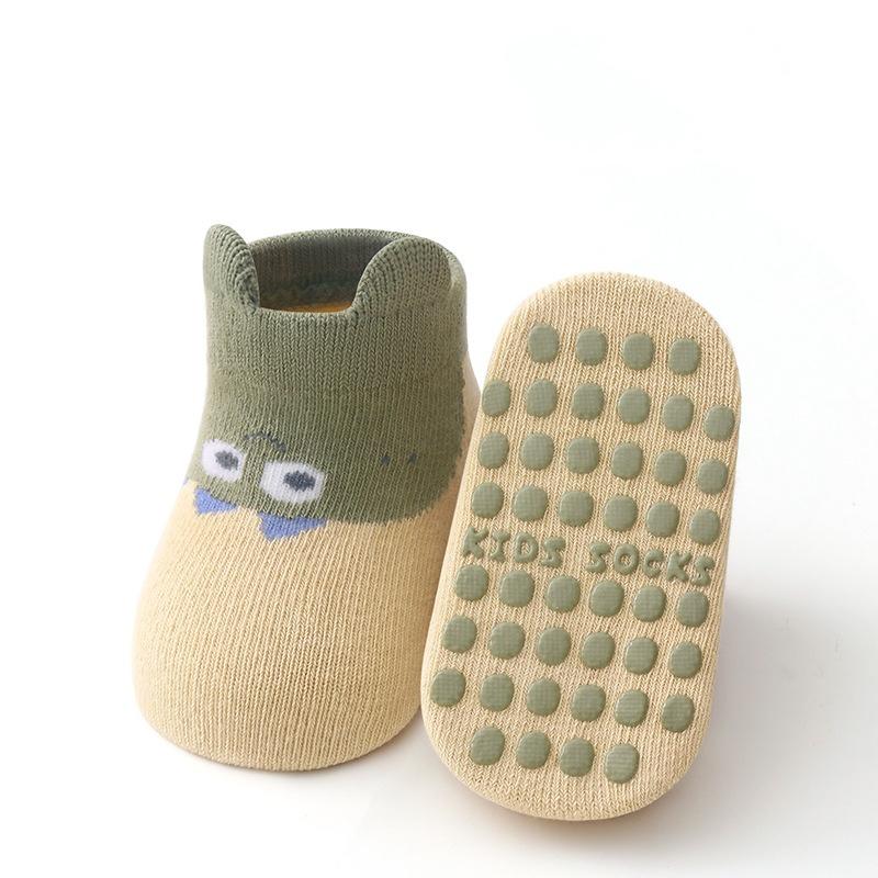 Kids Floor Socks For Boys Girls Four Seasons Children's Girl Boy Cotton Socks Anti-slip Cute Cartoon Infant Toddler Short Sock