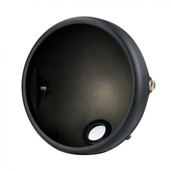 7Inch Motorcycle Headlight Housing Bucket Bracket Mount Headlamp Shell Cover New