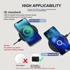 30W Wireless Charger Pad for iPhone 16 15 14 Pro Max Samsung Xiaomi 14 15 Phone Chargers Induction Fast Charging Dock Station