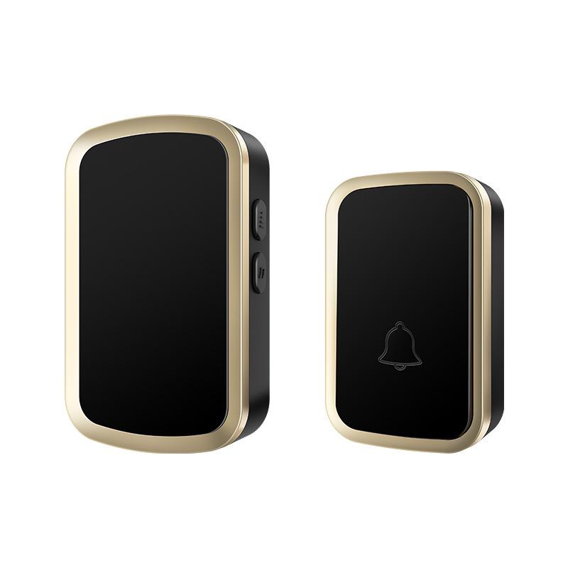 Wireless Waterproof Doorbell with Long-Distance Transmission and One-to-One Ding-Dong Caller for Home Use