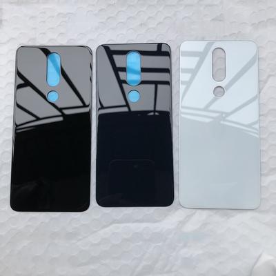 Back Glass Panel For Nokia X6 2018 6.1 Plus Battery  Rear Door Housing Replacement X5 2018 5.1 Plus X7 8.1 +