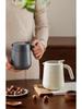 High-End 316 Stainless Steel Insulated Teapot with Tea and Water Separation, 800ml Capacity, Muffled Design, Gift Kettle with Engraving Options.