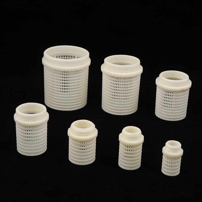 ABS White Female/Male Filter Cup Water Pump Protect Hose Mesh Filter Garden Irrigation Fittings Aquarium Fish Tank Filter Cup