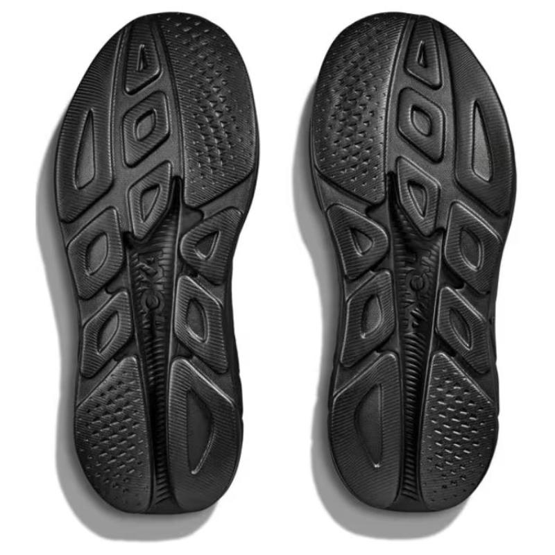 HOKA ONE ONE RINCON 4 Slip Resistant Abrasion Resistant Low top Running Shoes Women's Black Sneakers 1155133-BBLC