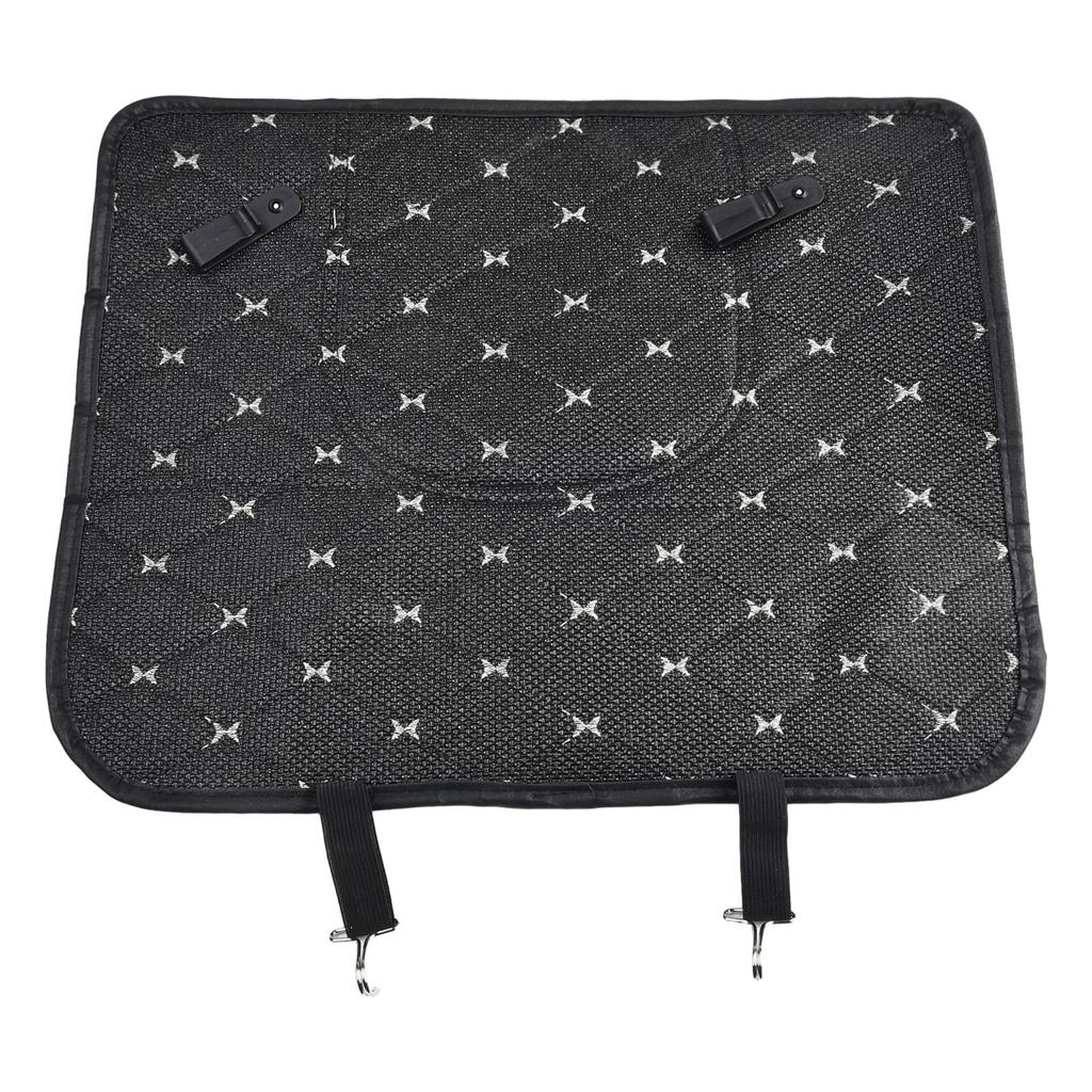 Back Seats Half Scratch And Wear Resistance Storage Design Waterpro Back Seats PU Leather Cover Back Seats White Line