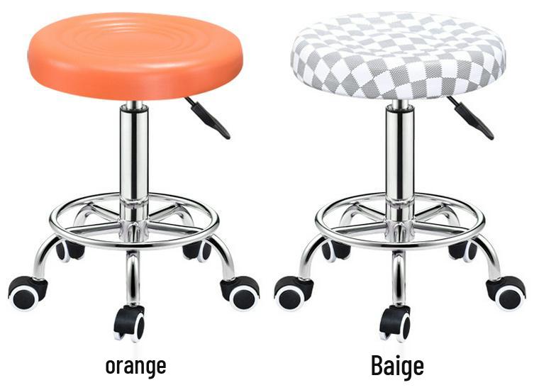 Adjustable Swivel Beauty Stool - Simple Lab & Bar Round Stool