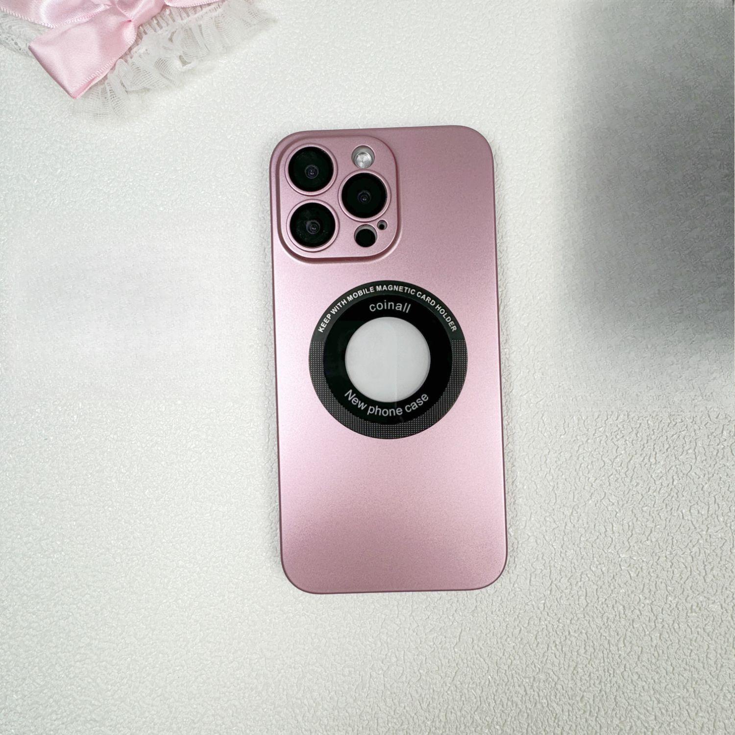 

Применимо к iPhone15ProMax Полностью закрывающий ПК Чехол для телефона с магнитной адсорбцией и защитой от отпечатков пальцев Apple 14 Пленка для стеклянного объектива 13 Жесткий чехол iPhone 15Plus