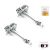 BDP698-1 2 Pieces Front Left AND Right Door Catch Hinge Brake Stop Check Strap Limiter for Renault Megane MK1 4/5 Door 1996-2003 7700828427