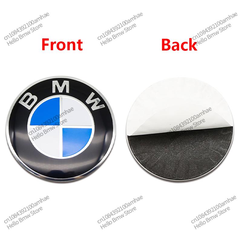 56mm 60mm 65mm 70mm Ratų lipdukas BMW E46 E90 F30 F10 G20 X5 50-mečio emblema Ženklelis 4 vnt. „Pasidaryk pats“ Automobilio ratlankio centrinės dalies lipdukas