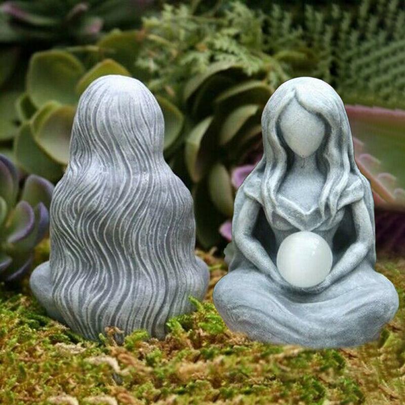 Moon Goddess Statue Creative Greek Mythological Figure Sculpture Home Decoration