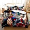My Hero Academia Beding Set Japan Anime Printed Bed Linen Set With Pilowcase Soft Duvet Cover Soft Single Double Quen Super King-Sized Dimensionsd