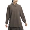 Nike Dri Fit Shirt Women's Ore Gray/Baroque Brown HQ0237-004