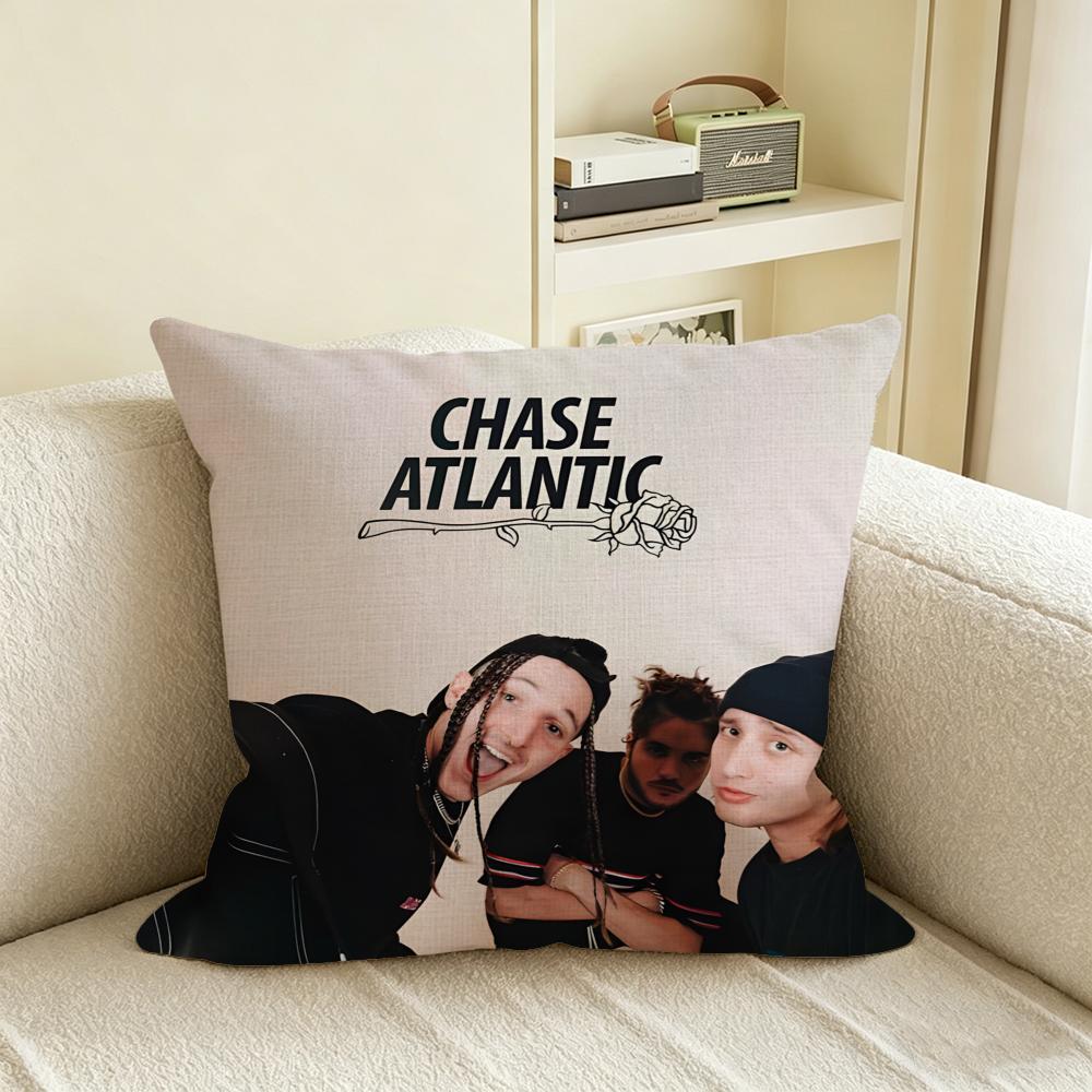C-Chase Atlantic Cushion Cover Natural Linen Pillowcase Set, All-In-One Decor For Sofa, Bedroom & Chair