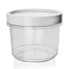 Transparent Plastic Leakproof Soup and Food Storage Container with Lid 560 Ml