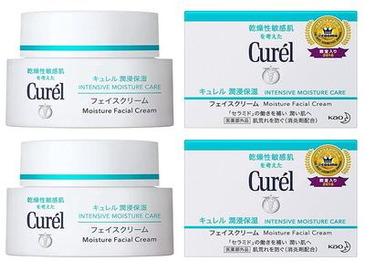 Kao Curel Intensive Moisture Face Cream 40g of [Quasi-drug] [Set 5]