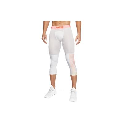 Moisture-Wicking Quick-Dry 3/4 Training Tights Men Tights White CT2926-100