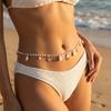 Conch Pearl Waist Chain Gold Color Bohemian Body Chain Creative Beads Belly Chain  Dress Decoration
