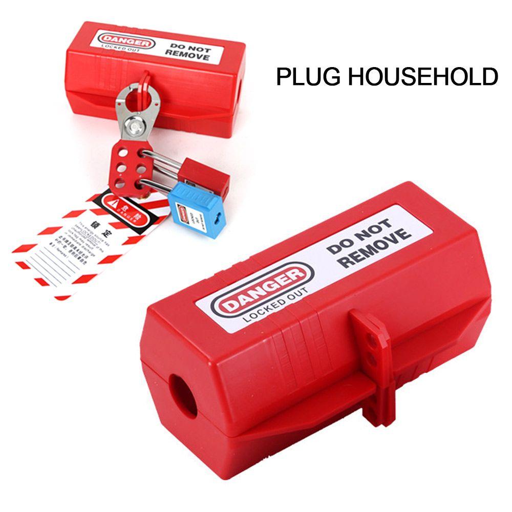 Safety Tool Plug Household Plug Lockout Appliance Box Lock Plug Small