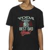 Star Wars Girls Mandalorian Yoda Dad Cotton T-Shirt