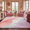 Modern Carpet Pink Abstract Lounge Rug Non-slip Bedroom Washable Coffee Tables Mat Large Rugs for Living Room Mats Alfombra