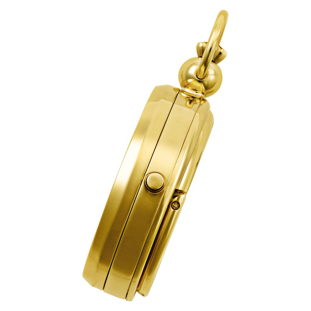 Charles Hubert, Paris Men's Pocket Watch, Hand-Wound Mechanical with Photo Frame, 3848