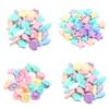 100pcs Candy Color Acrylic Beads Mixed Color Ocean Animal  Butterfly Flower Star Beads For Jewelry Making DIY Necklace Bracelets