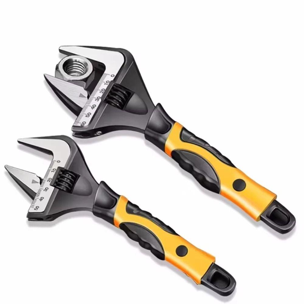 Large  Opening Universal Spanner High Quality Bathroom Wrench Adjustable Wrench  Nut Wrenchhold