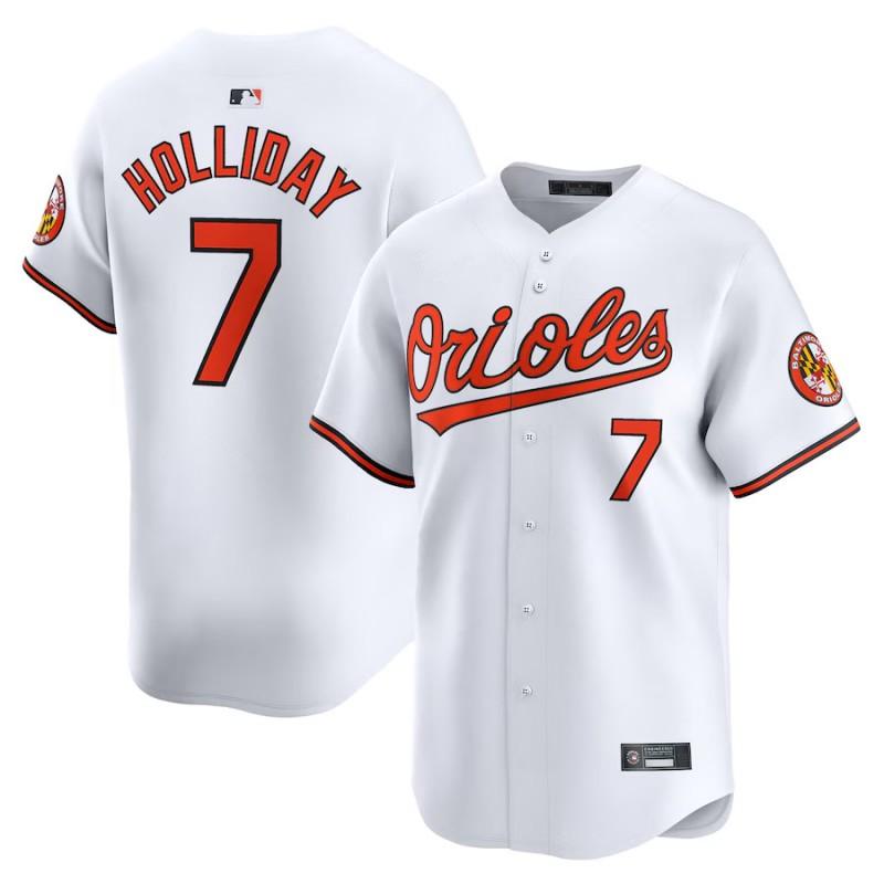 Felpa con cappuccio da baseball ricamata Baltimore Orioles City Edition da uomo - Scollo a V Vestibilità larga Abbigliamento sportivo Abbigliamento casual