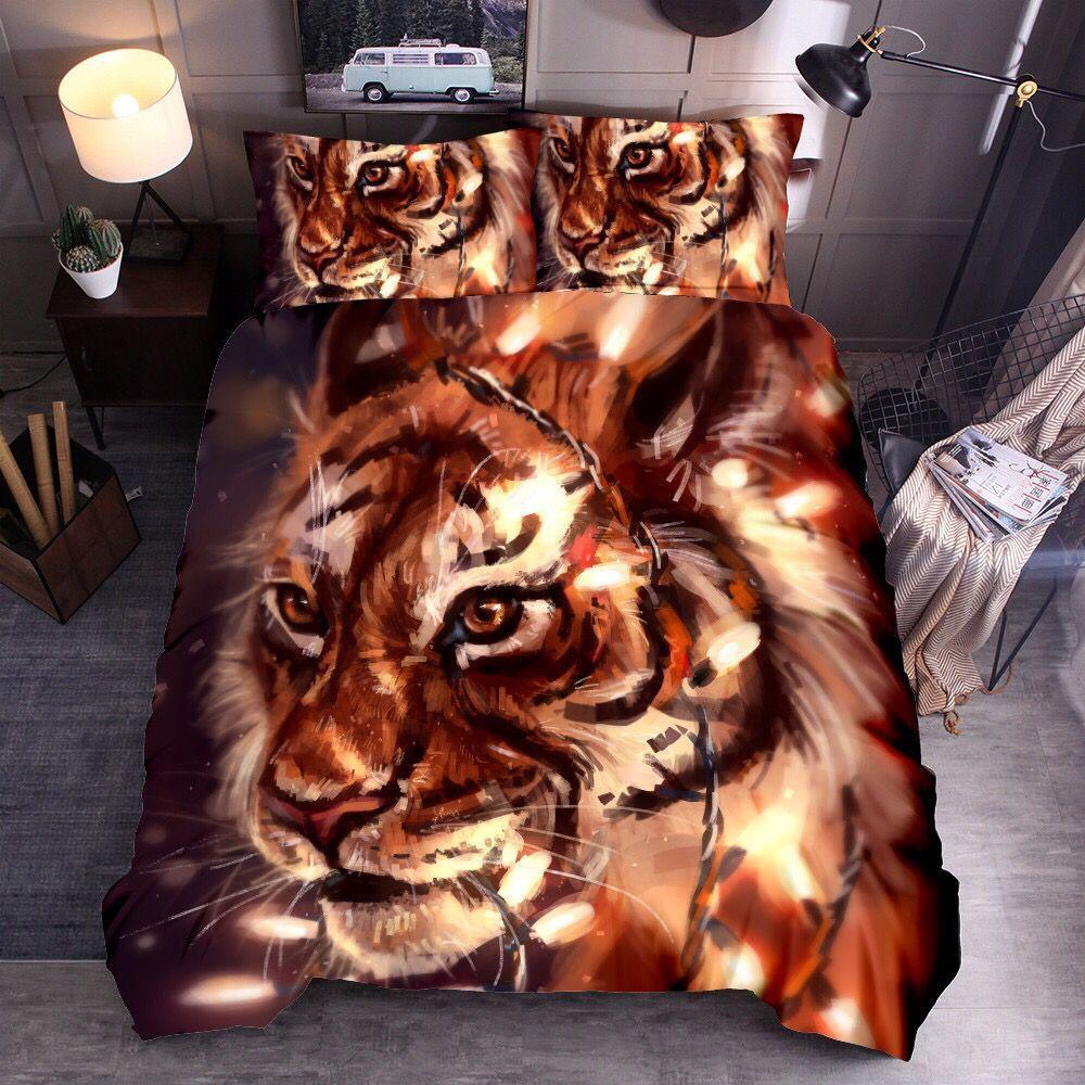 Comforter Exotic Bohemia Indian Wolf Dream Catcher Animal For Kids & Teens King Size