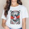 Maglietta Horror di Moda Bambola Coraline Sogni Maglietta Y2k Donna Vintage Gotica Magliette Grafiche di Halloween Abbigliamento
