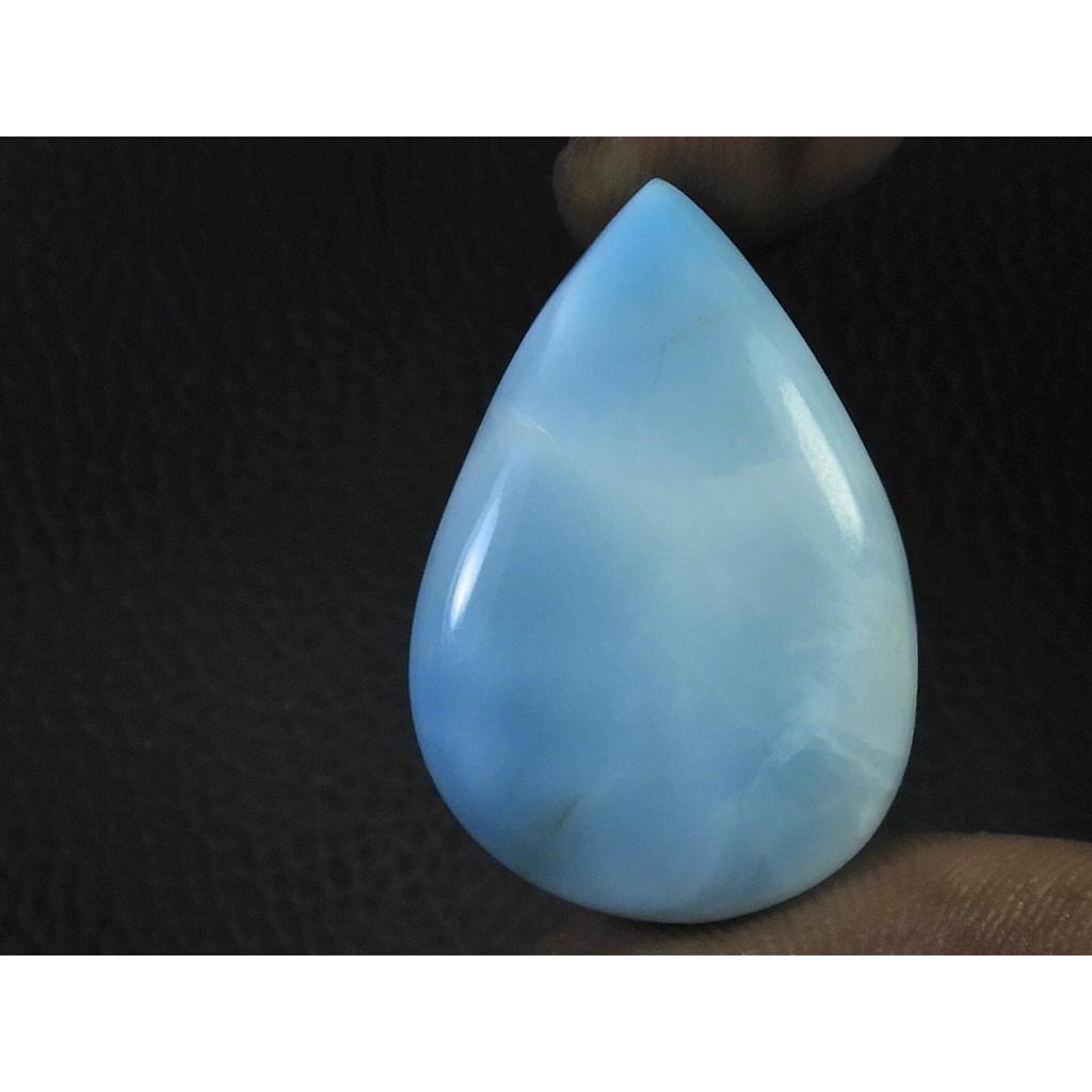 21X31X07MM Natural Blue Larimar Pectolite Healing Crystal Gemstone 45Cts. C-606