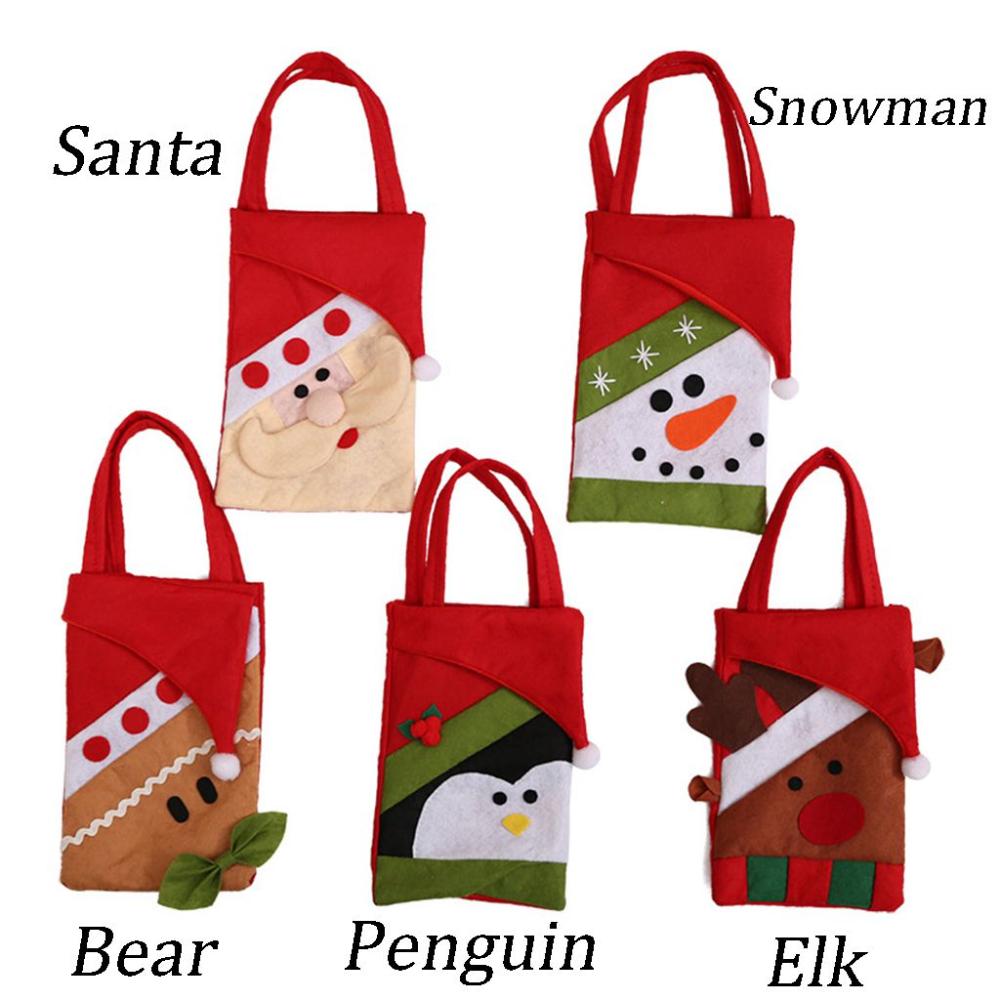 Gift Wrap Supplies Cute For Kids Gift Pouch Santa Sacks Christmas Gift Bag Party Favor Bags