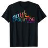 Spearfishing Evolution Retro Vintage Classic T Shirt Tee Tops Round Neck ShortSleeve Fashion Scuba Diving Tshirt Casual Tshirt