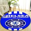 1pc Football Team (40) Design Printed Area Round Carpet for Bedroom Living Room Home Decor Rugs Mat Non Slip Mat Rug for Bedside