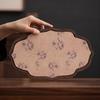 WY Imitation Walnut Wood Chinese Retro Dry Bubble Tea Tray