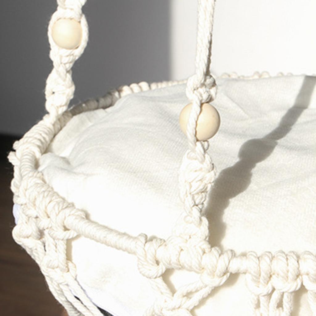Crochet Pet Cat Hammock Kitten Window Seat Hanging Sleeping Bed Anti-Scratching Balcony Perches Rest Bed Cat Supplies