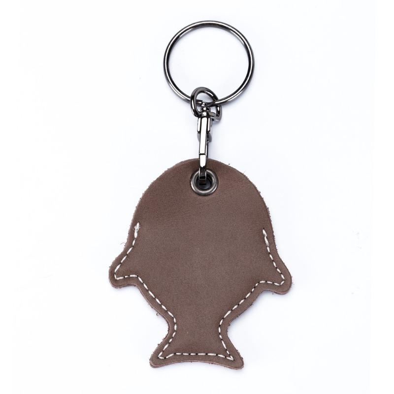 

Access control card cover, leather case, water drop round sensory icid card protective cover, genuine leather elevator card cover, mini female.