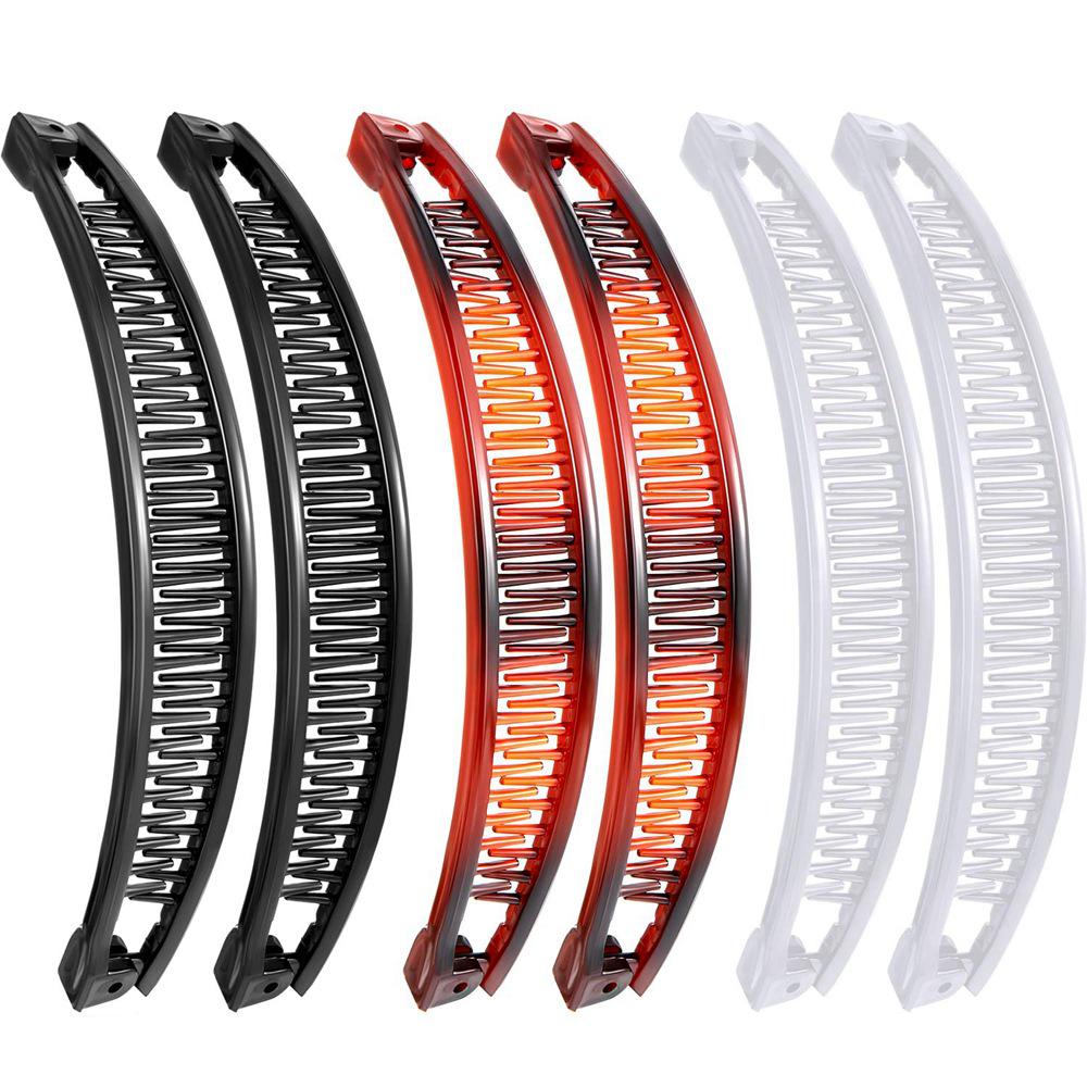 European & American Fashion Hairpin Set: Banana, Updo, Fish, Ponytail Clips & Insert Comb Hair Accessories