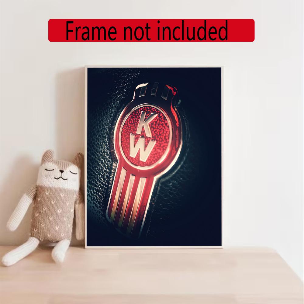 Kenworth 5D Diy Diamond Painting Round Diamond Diy Frameless Holiday Artwork Suitable For Home Office Wall Decoration
