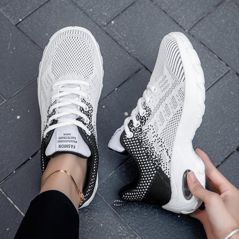 Women's Flying Weaving Sports Casual Platform Shoes
