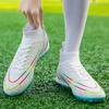 Professional Soccer Shoes  Teenagers Durable Looking HighTops Training Shoes Adult Outdoors Non Slip Football Shoes