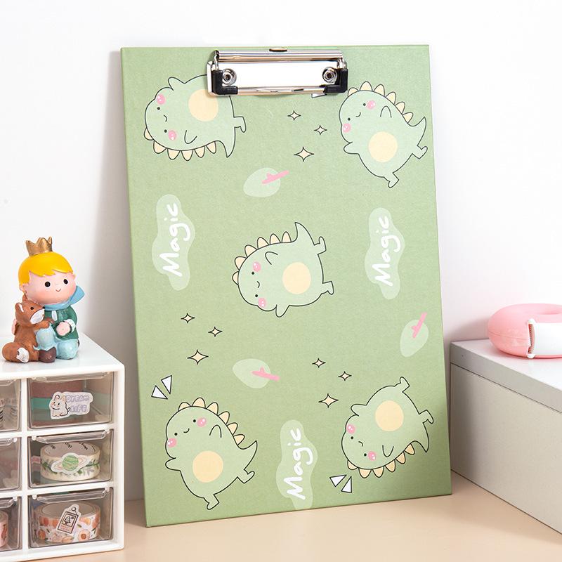Cute Cartoon A4 Document Clipboard & Writing Pad