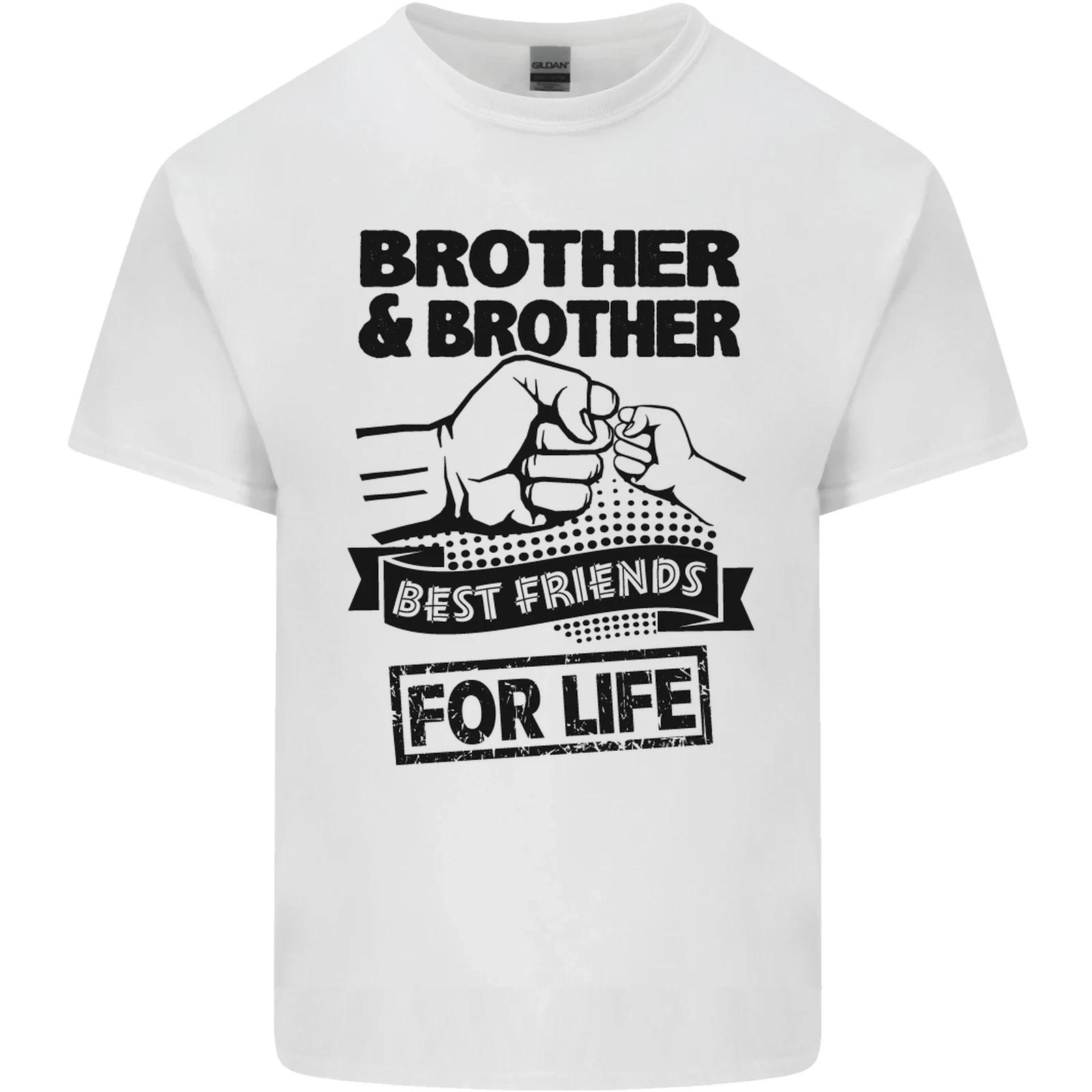Brother & Brother Friends for Life Funny Kids T-Shirt Childrens 3XL