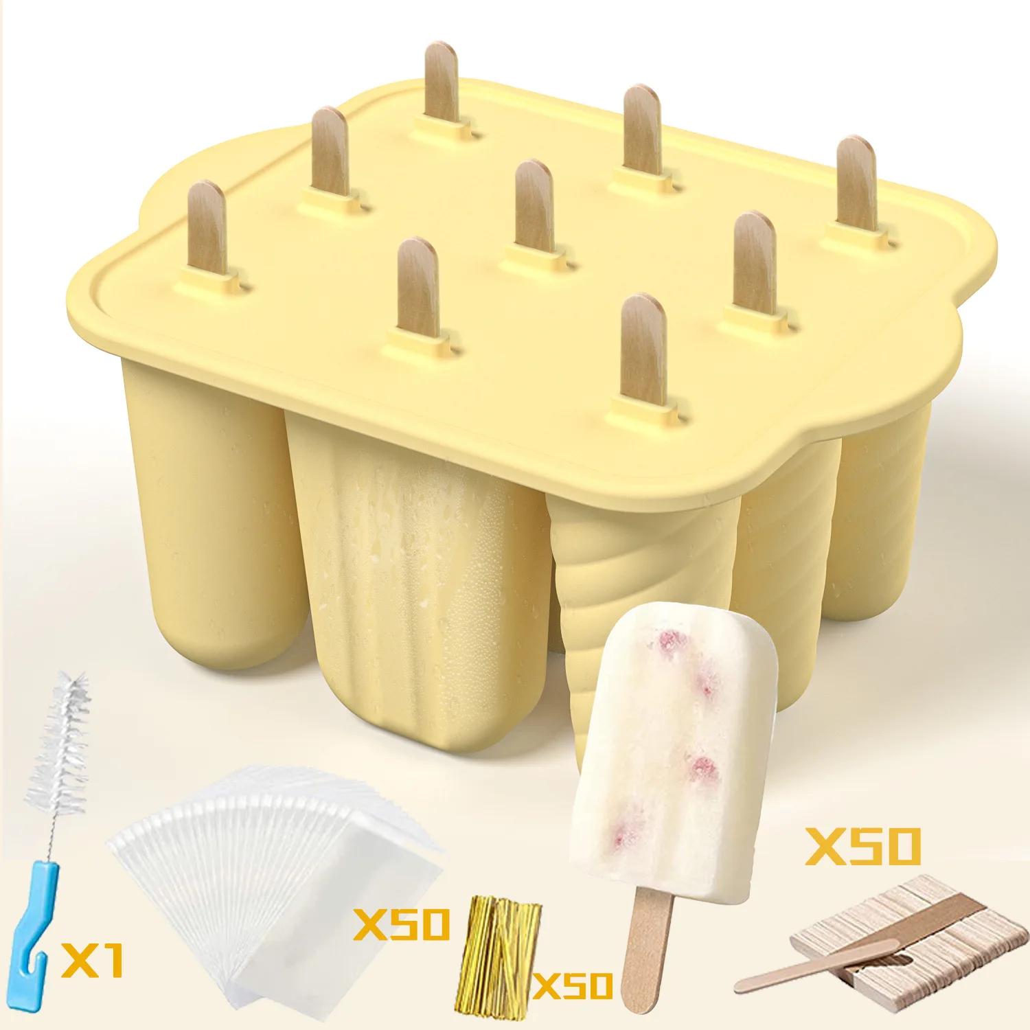 

Летние инструменты для мороженого своими руками с деревянными палочками, силиконовые формы для мороженого, кухонные принадлежности, утоляющие жажду закуски для детей, форма