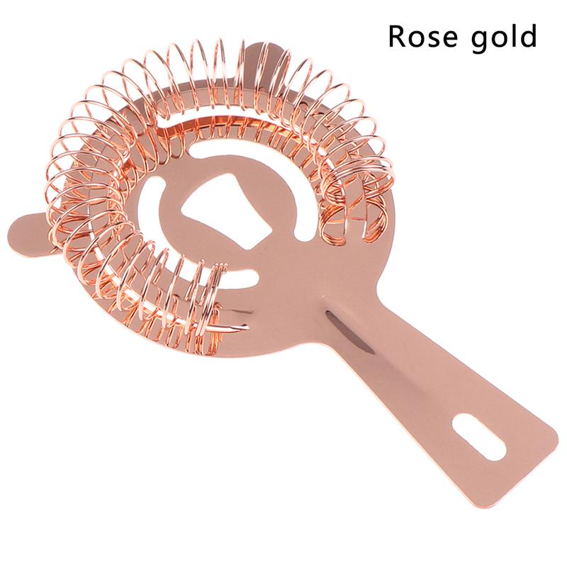 Stainless Steel Cocktail Shaker Bar Ice Strainer Wire Mixed Drink Bartender Professional Tool Bar Accessories
